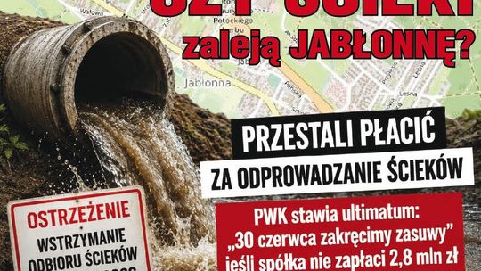 Negocjacje ws. odprowadzania ścieków z Jabłonny