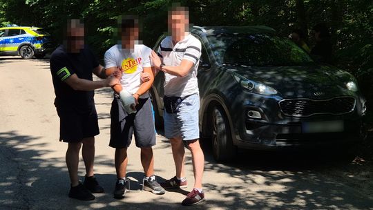 WIDEO: Podejrzany o zabójstwo zatrzymany na granicy. Próbował uciec z kraju