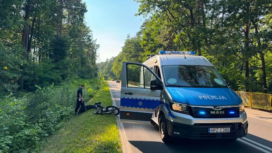 Pościg za motocyklistą bez uprawnień. 19-latek nie zatrzymał się do kontroli