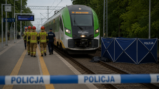 Śmiertelne potrącenie na stacji w Janówku
