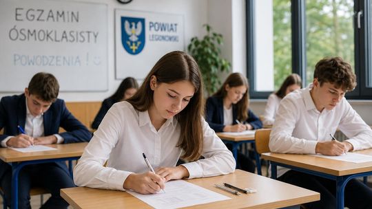 Sukces ósmoklasistów z powiatu legionowskiego