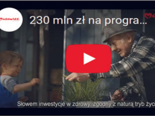 250 mln zł na program wsparcia od samorządu Mazowsza