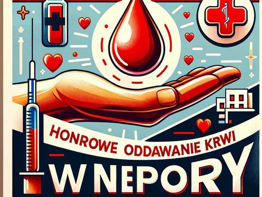 Akcja honorowego oddawania krwi w Nieporęcie
