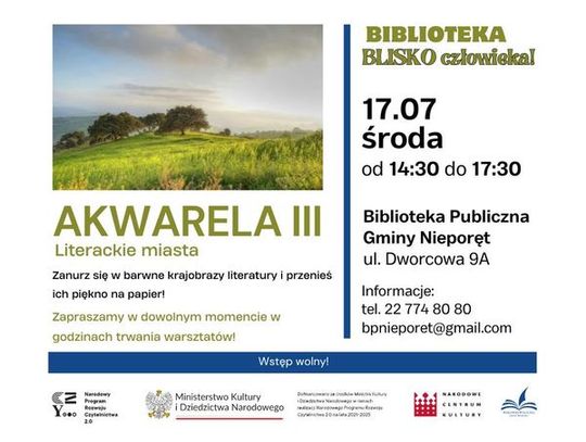 Akwarela III – Literackie miasta