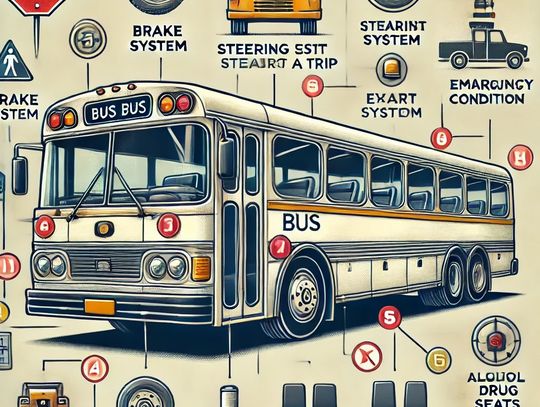 Bezpieczna podróż: Kontrola autokaru przed wycieczką