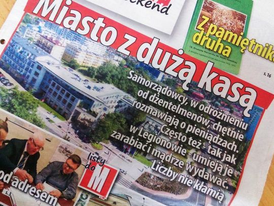 CO SŁYCHAĆ W LEGIONOWIE. Chwalipięta z grubym portfelem