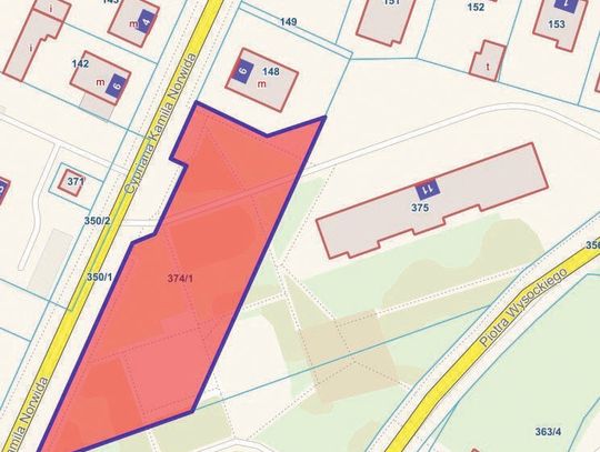 Dwie atrakcyjne działki zabezpieczone przed budową bloków
