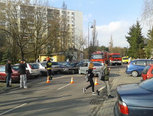 Dwie osoby ranne w wypadku na Norwida
