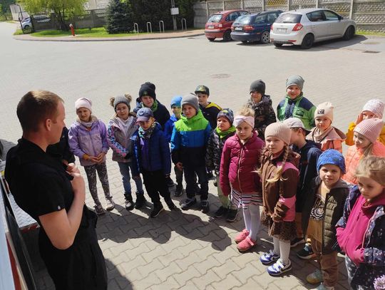 Dzieci z przedszkola Tutorland odwiedziły OSP Jabłonna