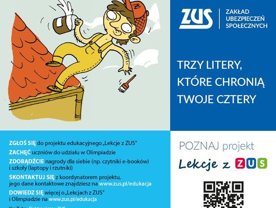 Dziewczyno, chłopaku, czy znasz projekt „Lekcje z ZUS”?