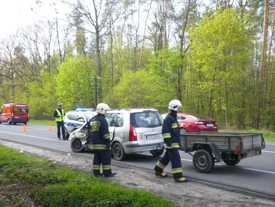 Groźny wypadek na DW 630