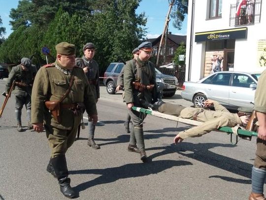 HISTORIA/ LEGIONOWO. Inscenizacja Bitwy pod Radzyminem w 1920 w Legionowie