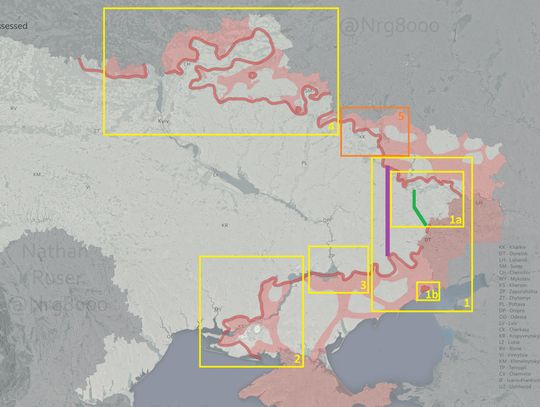 Inwazja Rosji w Ukrainie. Tygodniowe podsumowanie sytuacji militarnej na Ukrainie / 29.03-04.04.2022