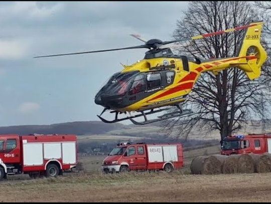 JABŁONNA. 13-letni chłopiec porażony prądem przy torach kolejowych w Rajszewie
