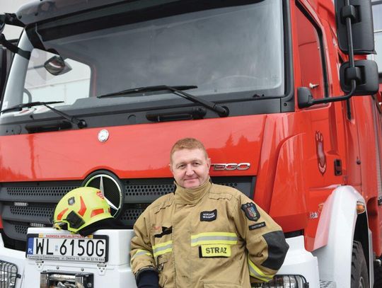 JABŁONNA/CHOTOMÓW. Strażak, który nie chce być statystą