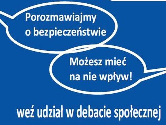 JABŁONNA. Debata społeczna - "Porozmawiajmy o bezpieczeństwie"