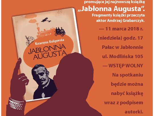 JABŁONNA. "Jabłonna Augusta" - spotkanie z autorką książki dr Katarzyną Kuligowską