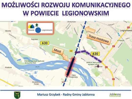 JABŁONNA. Most, obwodnica i Legionowska Trasa Mostowa
