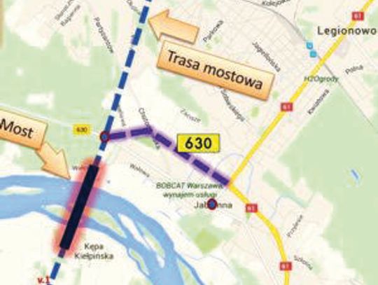 JABŁONNA. Most połączy Jabłonnę z Łomiankami?