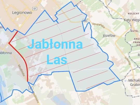 JABŁONNA. Nowe sołectwo w gminie - Jabłonna Las?
