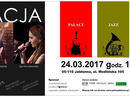 JABŁONNA. Palace Jazz Cafe - Halacja