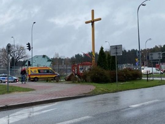 JABŁONNA. Poważny wypadek na rondzie Biskupów Płockich
