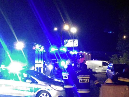 JABŁONNA. Pożar drukarni na Dworkowej