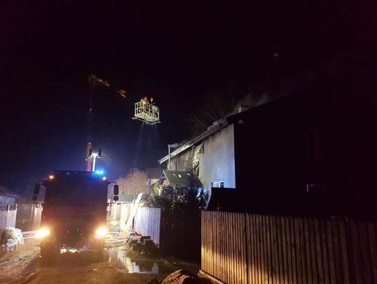 JABŁONNA. Pożar przy Sosnowej w Janówku Drugim