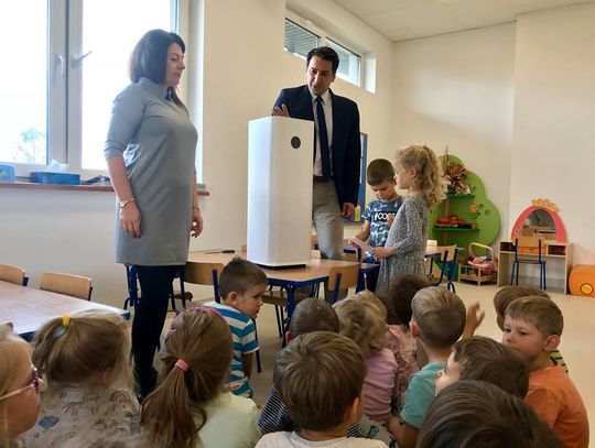 JABŁONNA. Przedszkola bez smogu