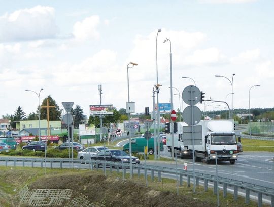 JABŁONNA. Skrzyżowanie w Jabłonnie- w czołówce najbardziej dochodowych