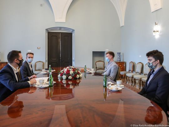 JABŁONNA. Stowarzyszenie Młodych Mieszkańców Gminy Jabłonna gościło w Pałacu Prezydenckim!