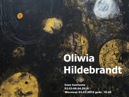 JABŁONNA. Wernisaż Oliwii Hildebrandt