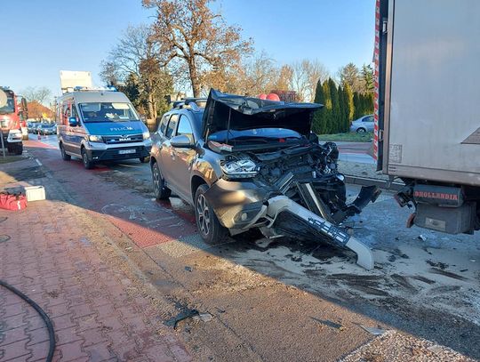 JABŁONNA. Wypadek na Modlińskiej. 3-letnie dziecko trafiło do szpitala