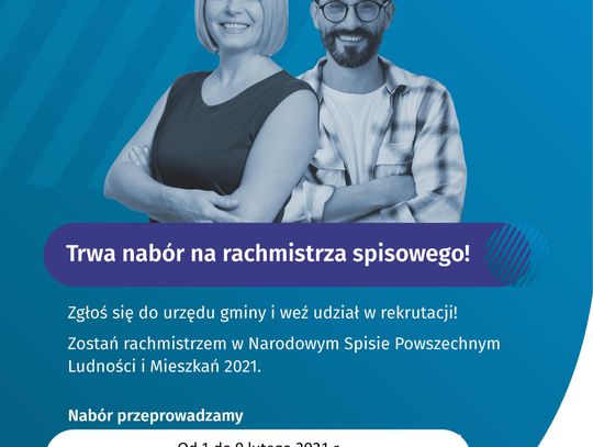 JABŁONNA. Zostań rachmistrzem spisowym