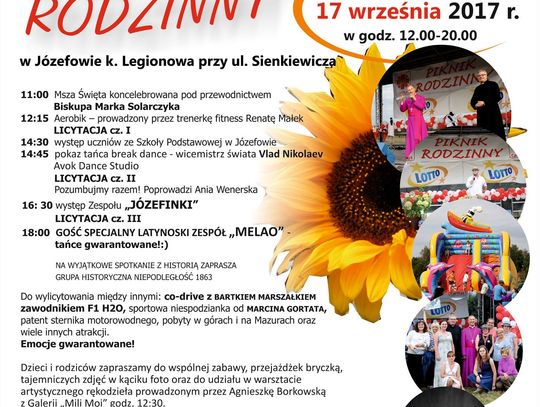 JÓZEFÓW. XII Piknik rodzinny Caritas