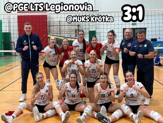 Kadetki Legionovii nie zwalniają tempa