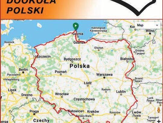 KOLARSTWO. Dookoła Polski na rowerze. Około 3200 km w 10 dni!