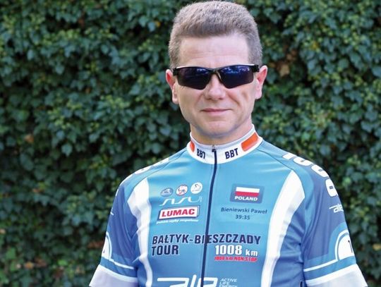 KOLARSTWO. Od Bałtyku po Bieszczady non-stop na rowerze - Paweł Bieniewski spełnił marzenie