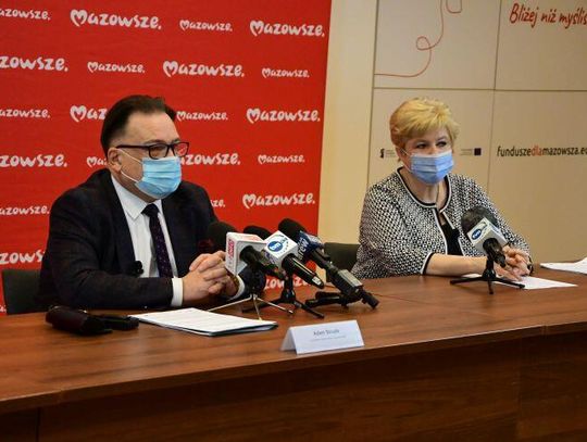 Kolejne 105 mln zł na walkę z koronawirusem od Samorządu Mazowsza