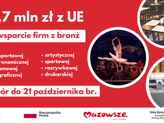 Kolejne wsparcie Samorządu Województwa dla przedsiębiorców