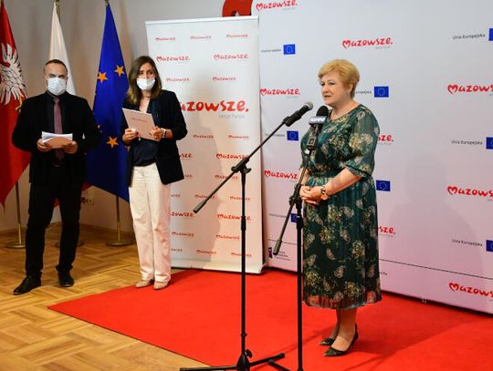 KOLEJNYCH 105 MLN ZŁ NA WALKĘ Z COVID-19 OD SAMORZĄDU MAZOWSZA