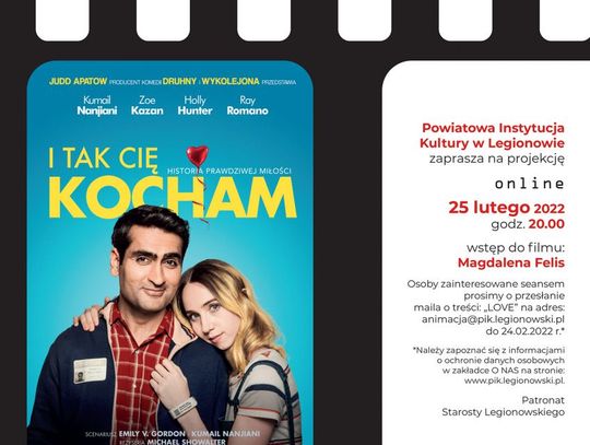KULTURA. „I tak cię kocham”  KINO OTWARTE
