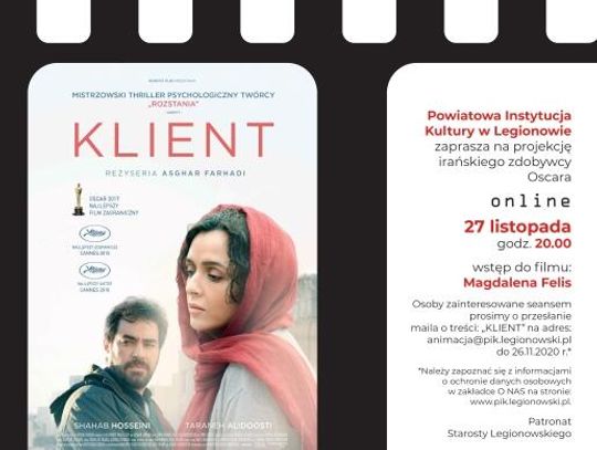 KULTURA. "Klient" - Kino otwarte