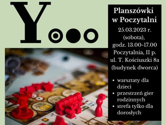 KULTURA. Planszowisko w Poczytalni