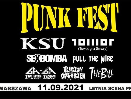 KULTURA. PUNKFEST na letniej scenie Progresji już w tę sobotę