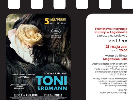 KULTURA. „Toni Erdmann” - komedia w Kinie Otwartym