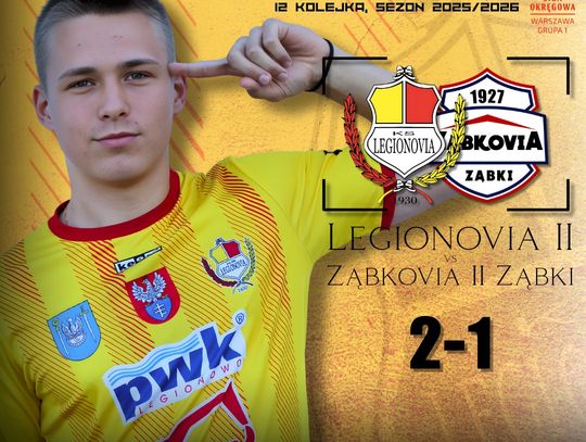 Legionovia II rozbija Ząbkovię