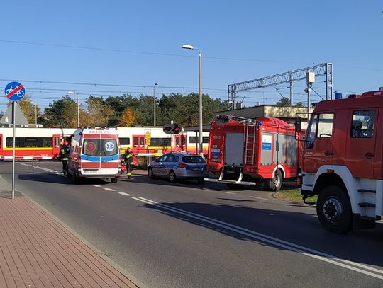 LEGIONOWO. 60-latek wpadł pod pociąg przy ul. Kwiatowej