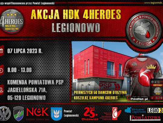 LEGIONOWO. Akcja krwiodawstwa w Legionowie