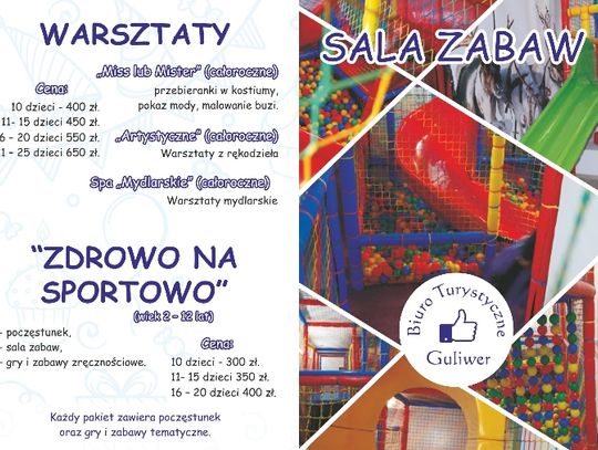 LEGIONOWO. Biuro turystyczne Guliwer - zaprasza